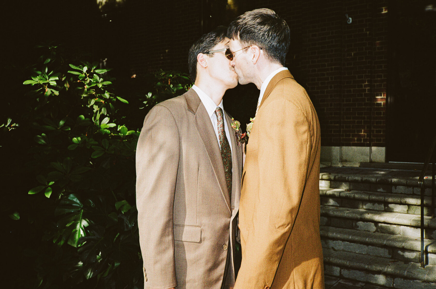 Documentary 35mm film wedding coverage Brooklyn
